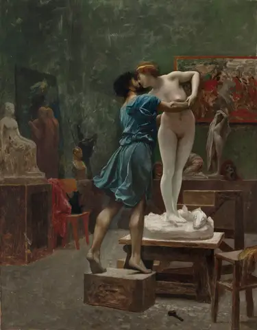 Pygmalion and Galatea by Jean-Léon Gérôme