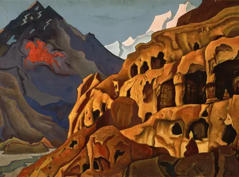 Power of the Caves by Nicholas Roerich