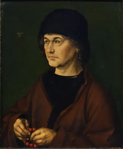 Portrait of the Artist's Father by Albrecht Dürer