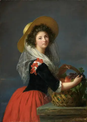Portrait of Marie Gabrielle de Gramont, Duchesse de Caderousse by Élisabeth Vigée Le Brun