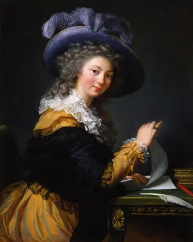 Portrait of Comtesse de Cérès by Élisabeth Vigée Le Brun