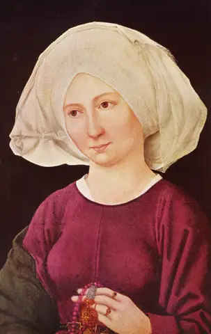 Portrait of a Young Woman by Martin Schongauer