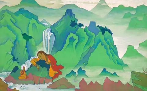 Padma Sambhava by Nicholas Roerich