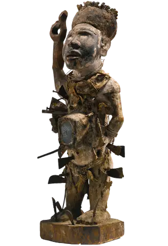 Nkisi, called 'Chingunge N' by Kingdom of Kongo