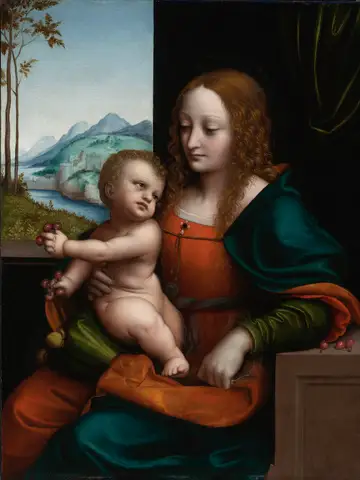 Madonna of the Cherries by Giampietrino