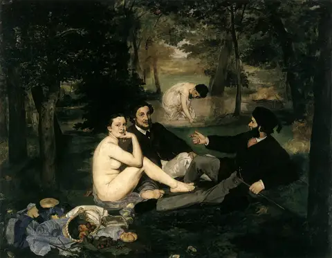 Luncheon on the Grass by Édouard Manet