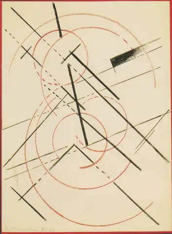 Linear Composition by Liubov Popova