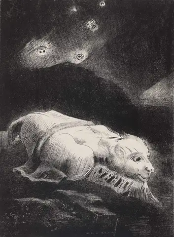Les Origines — Plate 1 by Odilon Redon