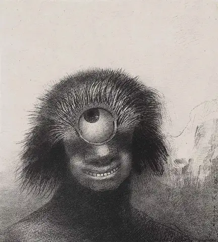 Les Origines — Plate 3 by Odilon Redon
