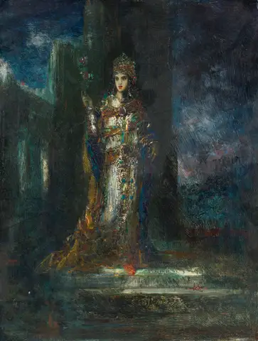 La Fiancee de la Nuit by Gustave Moreau