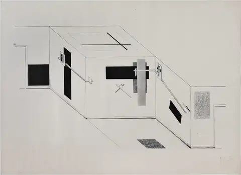 Kestner Portfolio, Proun 6 by El Lissitzky