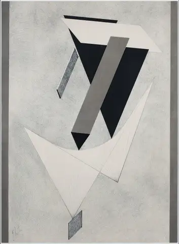Kestner Portfolio, Proun 4 by El Lissitzky