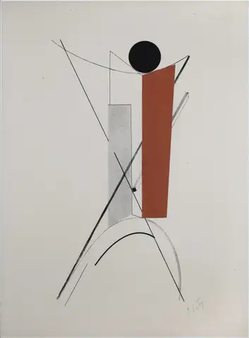 Kestner Portfolio, Proun 3 by El Lissitzky