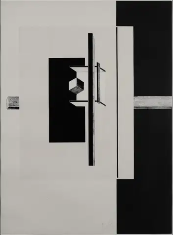 Kestner Portfolio, Proun 1 by El Lissitzky