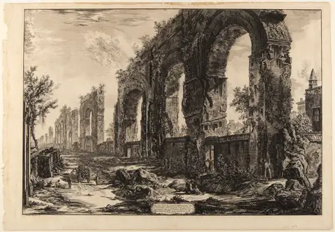 Aqueduct of Nero by Giovanni Battista Piranesi
