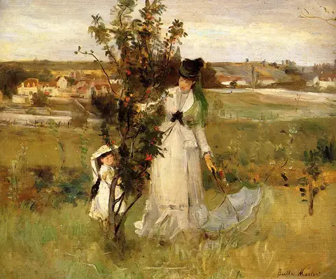 Hide and Seek (Cache-Cache) by Berthe Morisot