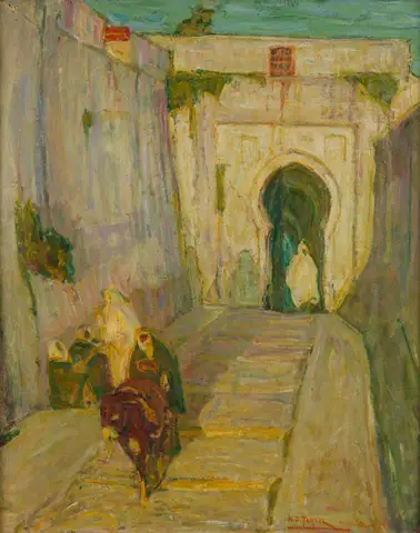 Entrance to the Casbah by Henry Ossawa Tanner