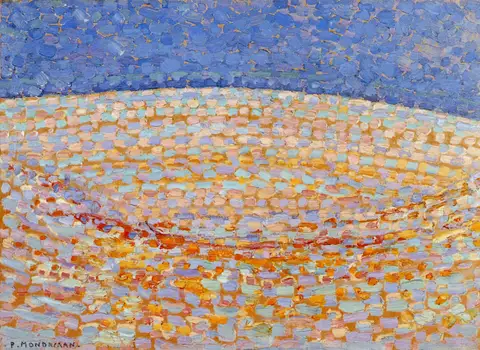 Dune 3 by Piet Mondrian