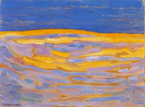 Dune 1 by Piet Mondrian