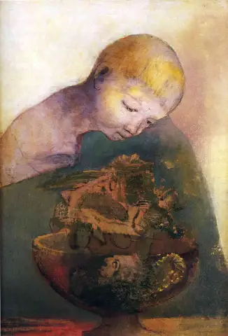 Cup of Cognition (The Children's Cup) by Odilon Redon