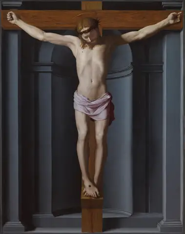 Crucified Christ by Agnolo Bronzino