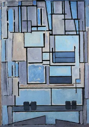 Composition No. 9 by Piet Mondrian