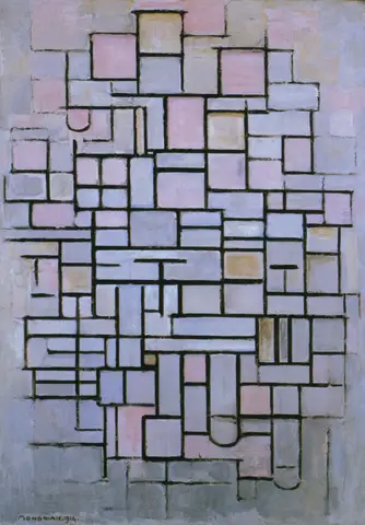 Composition No. 6 by Piet Mondrian