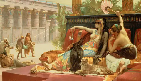 Cleopatra Testing Poisons on Condemned Prisoners by Alexandre Cabanel