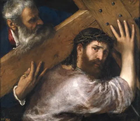 Christ Carrying the Cross by Titian