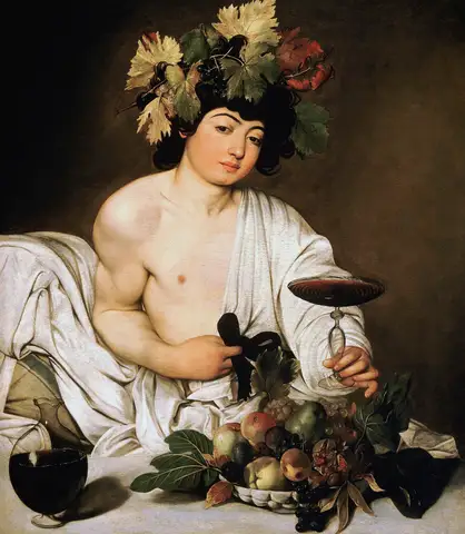 Bacchus by Caravaggio
