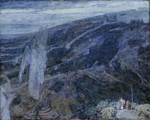 Angels Appearing before the Shepherds by Henry Ossawa Tanner