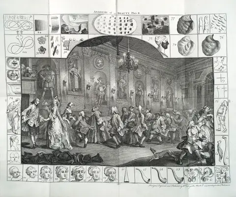Analysis of Beauty: Plate 2 by William Hogarth