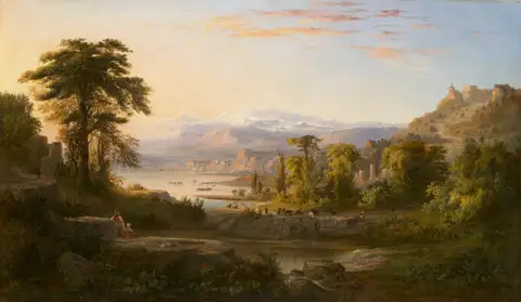 A Dream of Italy by Robert S. Duncanson
