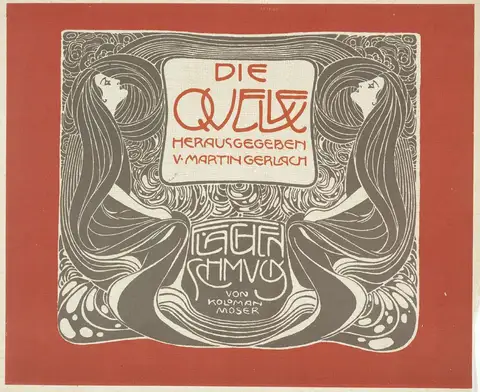 ‘Surface Decoration,’ Cover by Koloman Moser
