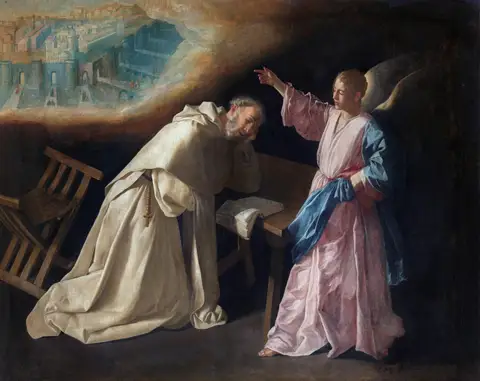 The Vision of Saint Peter Nolasco by Francisco de Zurbarán