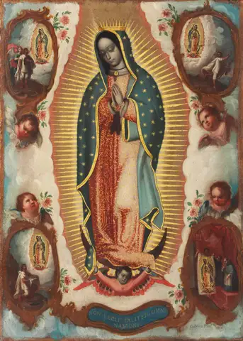 Virgin of Guadalupe by Miguel Cabrera
