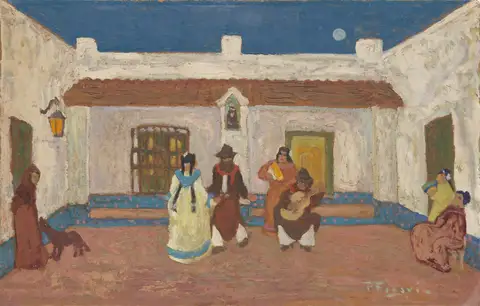 Creole Dance by Pedro Figari