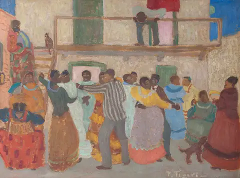 The Dance (Bailongo) by Pedro Figari