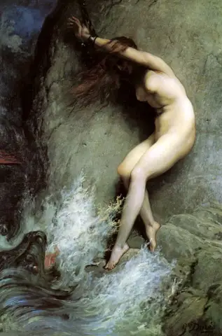 Andromeda by Gustave Doré