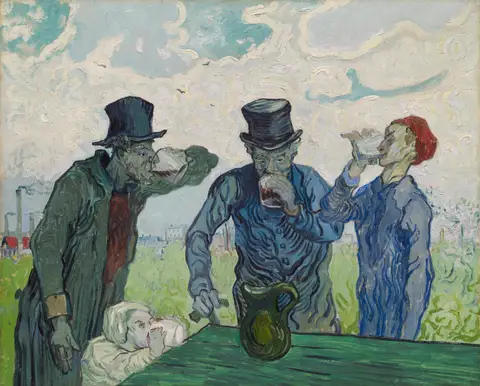 The Drinkers by Vincent Van Gogh