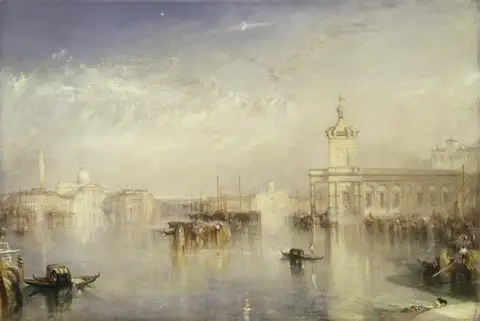 The Dogano, San Giorgio, Citella, from the Steps of the Europa by Joseph Mallord William Turner