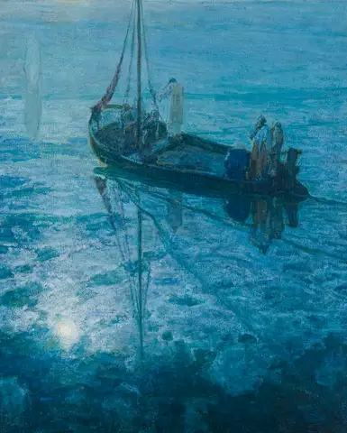 The Disciples See Christ Walking on the Water by Henry Ossawa Tanner