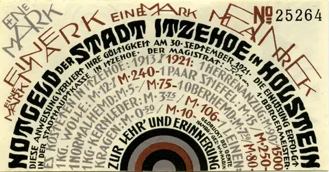 1 Mark Notgeld by Wenzel Hablik