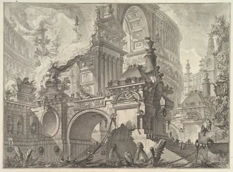 Architecture, Perspectives, Grotesques, Antiquities by Giovanni Battista Piranesi
