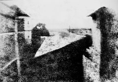 View from the Window at Le Gras by Nicéphore Niépce