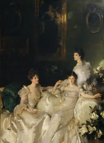 The Wyndham Sisters by John Singer Sargent