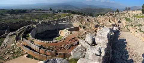 Grave Circle A (Mycenae) by Aegean Civilizations
