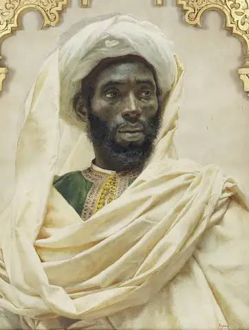Moroccan Man by José Tapiro y Baro