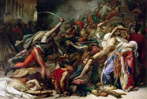 Revolt in Cairo on 21 October 1798 by Anne-Louis Girodet