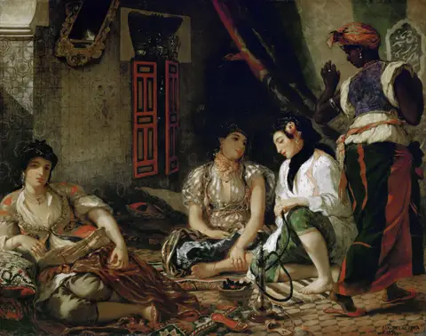 The Women of Algiers by Eugène Delacroix